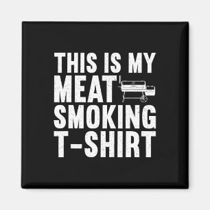 Tolle Fleischräucherkunst für Männer Frauen BBQ Gr Magnet