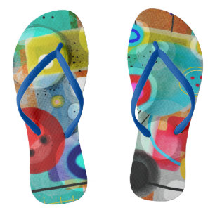 Tolle FlipFlops Abstrakte Kunst
