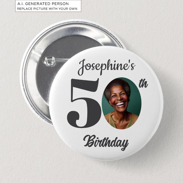Tolle Fotofavorit zum 50. Geburtstag Button (Von Creator hochgeladen)