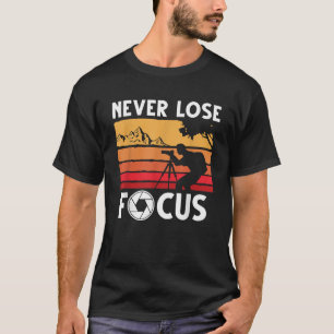 Tolle Fotokunst für Männer Frauen Fotografen T-Shirt