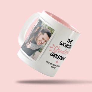 Tolle Freundin 2 Foto Zweifarbiges Kaffeetasse
