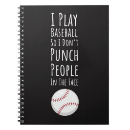 Tolle Geschenke für Baseballspieler Team Athletic Notizblock