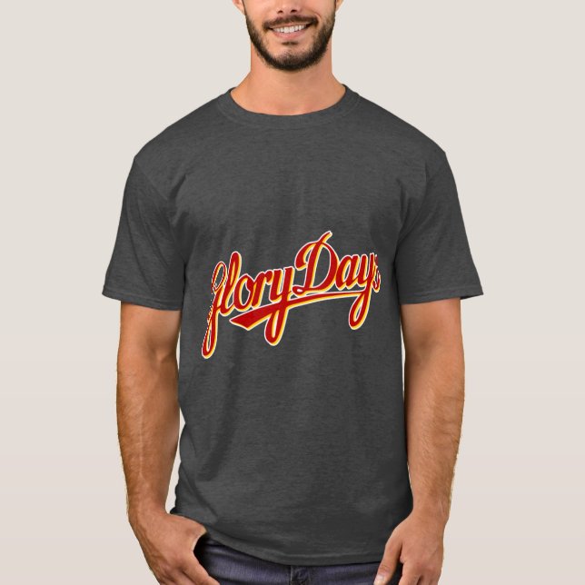 Tolle Glory Days Grill Design Freunde T-Shirt (Vorderseite)