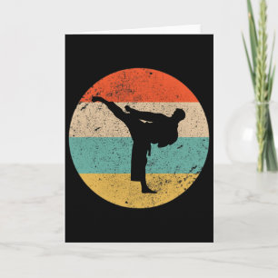 Tolle großartige Karate-Jungs Shotokan-Trainer  Karte