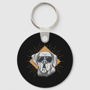 Tolle Hund-Sonnenbrille Schlüsselanhänger