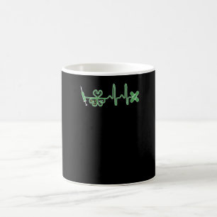Tolle irische Krankenschwester St. Patrick's Day H Kaffeetasse