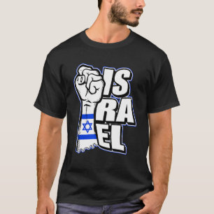 Tolle Israel-Flagge Stolz Israel-Flagge Flagge Isr T-Shirt