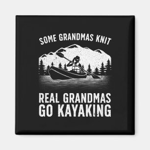 Tolle Kajaktouren für Oma Mama Kajakfahrer Bootfah Magnet