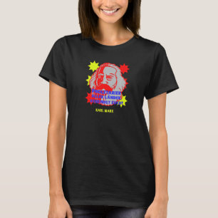 Tolle Karl-Marx-Zitat-Spruch über Kommunismus-Mütz T-Shirt