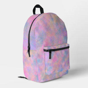 Tolle Kombination aus Pastellfarben  Bedruckter Rucksack