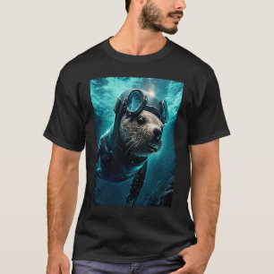 Tolle Kostüme für Seeotter - Tauchen mit Otter 1 T-Shirt