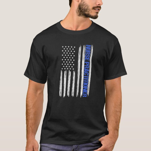 Tolle Krankenpfleger-Praktiker-Flagge für Krankenp T-Shirt (Vorderseite)