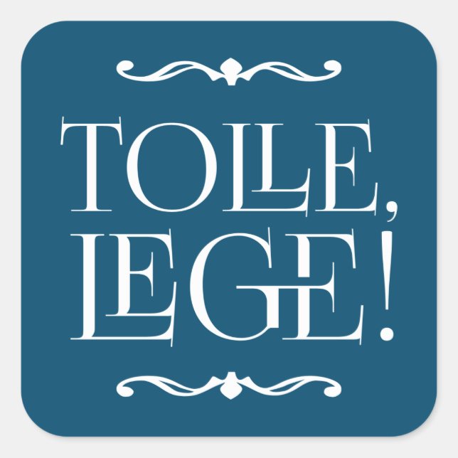 Tolle, Lege! Kostenvoranschlag für Skripts aufrufe Quadratischer Aufkleber (Vorderseite)