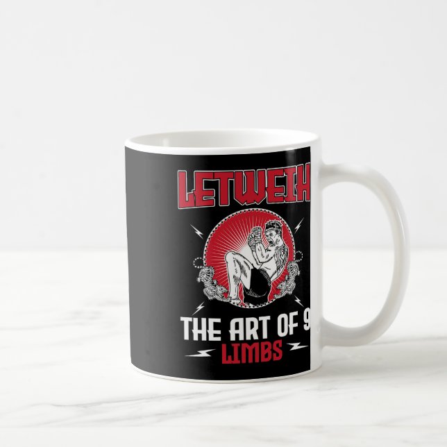 Tolle Lethwei-Box-Ausrüstung Kick Mma Kickboxen  Kaffeetasse (Rechts)