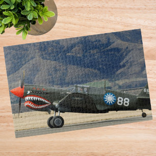 Tolle Luftbildflug Pilot Familie Luftfahrt  Puzzle
