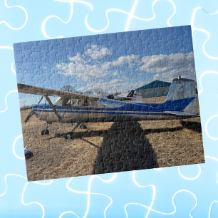 Tolle lustige Flugzeug Foto, Pilot Familie, Luftfa Puzzle