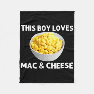 Tolle Mac und Käse für Jungen Kinder Makkaroni Ess Fleecedecke