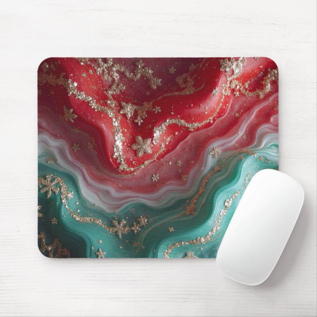 Tolle Marmor trendy modern Mousepad (Mit Mouse)