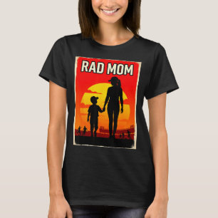 Tolle Mom Mutter und Sohn Fußballmutter Sonnenunte T-Shirt