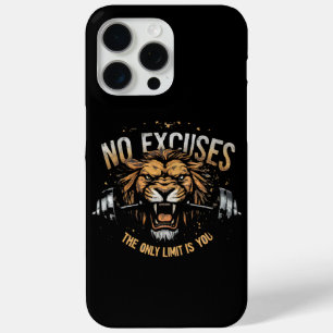 Tolle motivierende Keine Ausreden Gewichte & Löwe Case-Mate iPhone Hülle