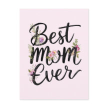 Tolle Mutter jemals florales Design 