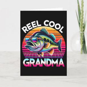 Tolle Oma Muttertagsgeschenke Lustiger Angelsport Karte