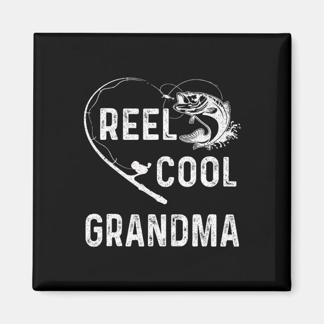 Tolle Oma Retro-Angelfreundin für Mütter  Magnet (Vorne)