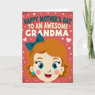 Tolle Oma-Tag-Karte Karte