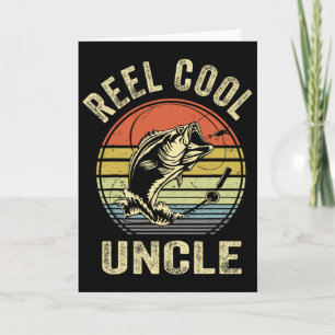 Tolle Onkel-Shirt Vatertag B Fisch Papa Angeln Karte