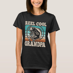 Tolle Opa Angelrute Retro Vater T-Shirt