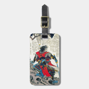 Tolle orientalische klassische japanische Samurai- Gepäckanhänger