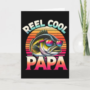 Tolle Papa-Angler Geschenk zum Vatertag Angeln Karte