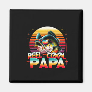 Tolle Papa Angler Vater-Tag Geschenk Angeln Magnet