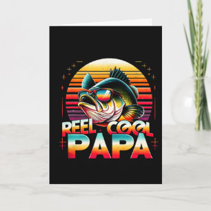 Tolle Papa-Angler Vatertagsgeschenk Angeln Karte