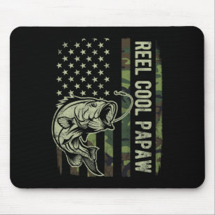 Tolle Papaw-Tarnung Amerikanische Flagge Vatertag Mousepad