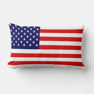 Tolle patriotische amerikanische Flagge Lendenkissen