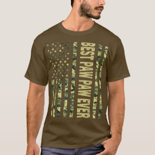 Tolle Paw Paw Ever US-amerikanische Flagge Lustig  T-Shirt