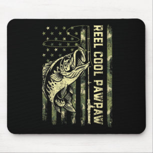 Tolle Pawpaw-Angler-Tarnung zum Vatertag Mousepad