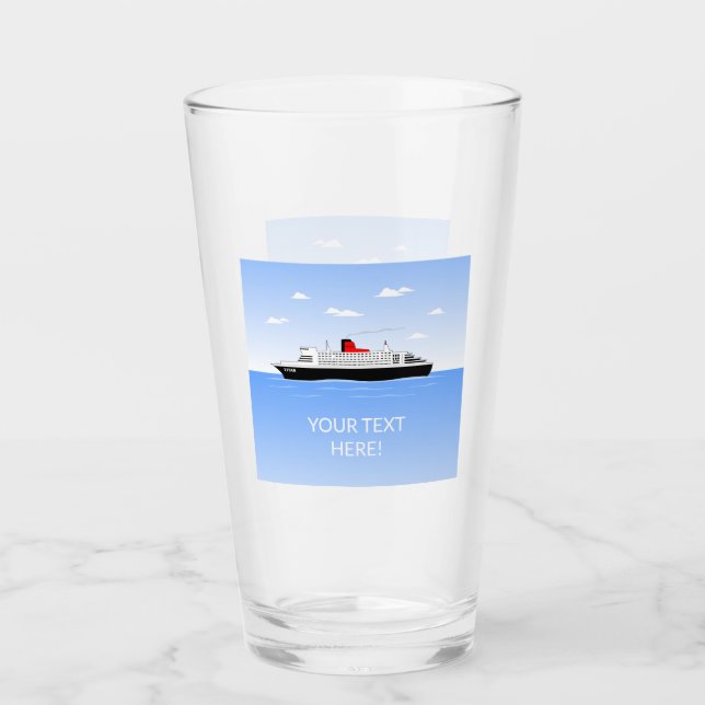 Tolle Poolparty Glas (Vorderseite)