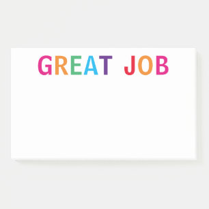 Tolle Sache Helle Post-it-Notizzettel Post-it Klebezettel
