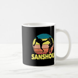 Tolle Sanshou-Design chinesisches Kickboxen Martia Kaffeetasse