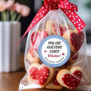 Tolle Sauce Valentinsgeschenk Runder Aufkleber