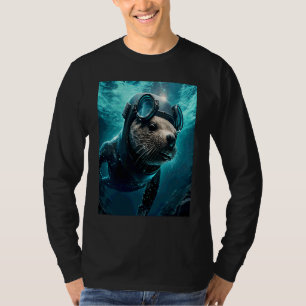 Tolle Seeotter-Kostüm-Tauchotter 1 T-Shirt
