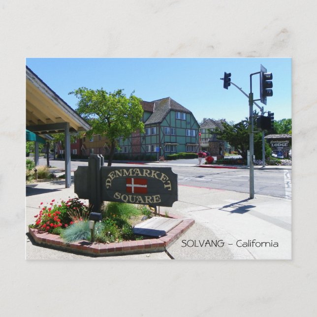 Tolle Solvang Postkarte! Postkarte (Vorderseite)
