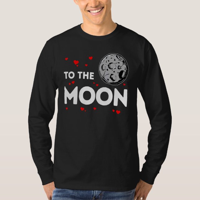 Tolle Statement Partnerlook Valentinstag Herz  T-Shirt (Vorderseite)