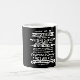 Tolle Stieftochter für Stief-Bonus-Vater Vatertag Kaffeetasse