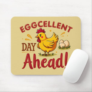 Tolle Tag Voraus Lustige Hühnerfarm Mousepad
