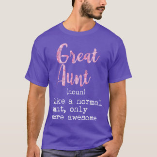 Tolle Tante Definition Substantiv Wie eine normale T-Shirt