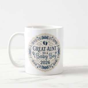 Tolle Tante für einen Babyjungen 2026 Tasse
