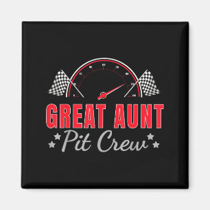 Tolle Tante T Crew Rennwagenfahrer Geburtstagsfeie Magnet